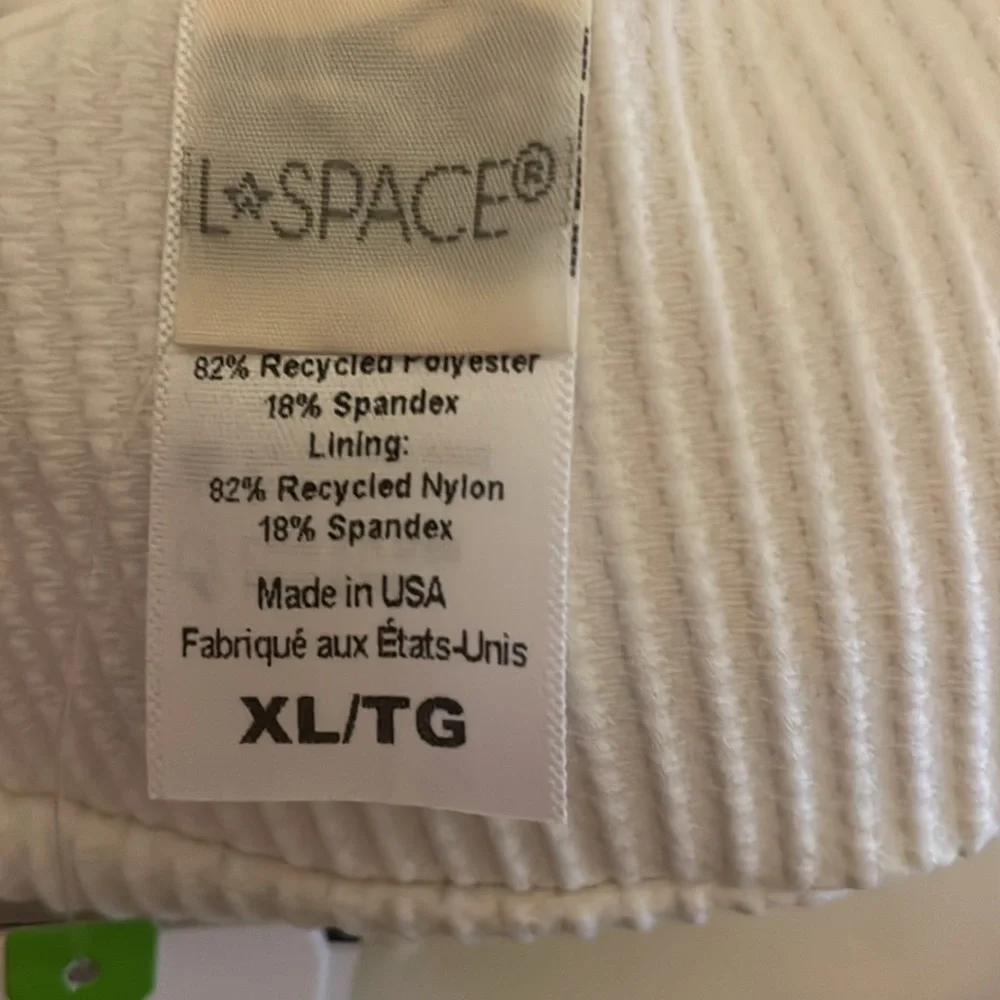 l*space Nina Bikini Top in Cream‎ Ivory NWT XL